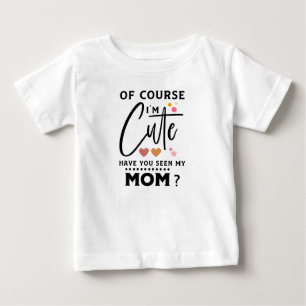 Camiseta Para Bebê Arte com palavras de meninas fofas