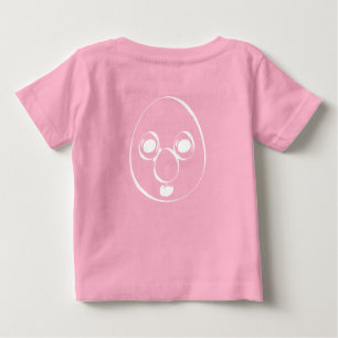 Camiseta Para Bebê Arte de Ovo RG RA