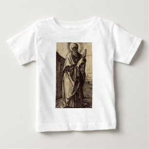 Camiseta Para Bebê Arte de São Paulo Apóstolo Mestre das Gentes