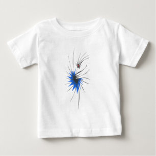 Camiseta Para Bebê Arte de Tatuagem Tribal Abstrata Colorida de Joani