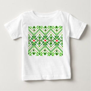 Camiseta Para Bebê Arte Folclórica Ucraniana Inspirada