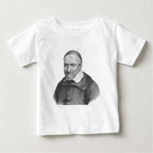 Camiseta Para Bebê Arte Misericórdia Suave de São Vicente de Paulo
