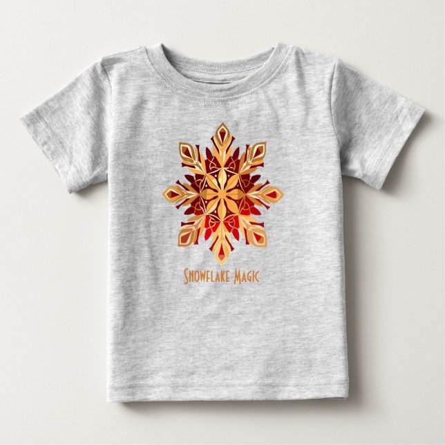 Camiseta Para Bebê Artic Sparkle (Frente)