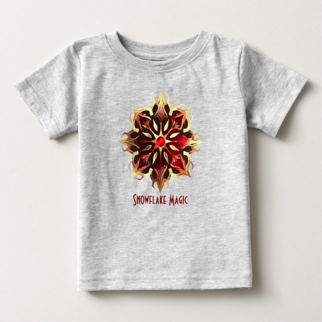 Camiseta Para Bebê Artic Sparkle (Frente)