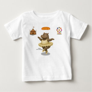 Camiseta Para Bebê Artista de circo Helene
