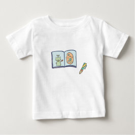 Camiseta Para Bebê Artists Journey Cute Sketchbook Art