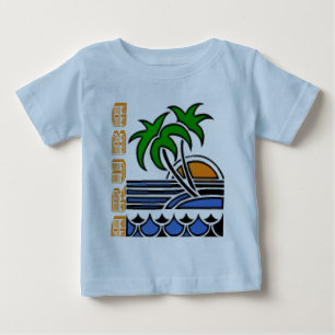 Camiseta Para Bebê Aruba