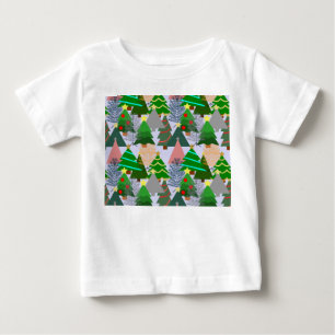 Camiseta Para Bebê Árvore de Natal!