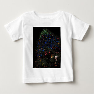 Camiseta Para Bebê Árvore de Natal gigante II