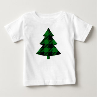 Camiseta Para Bebê Árvore do pino da Xadrez