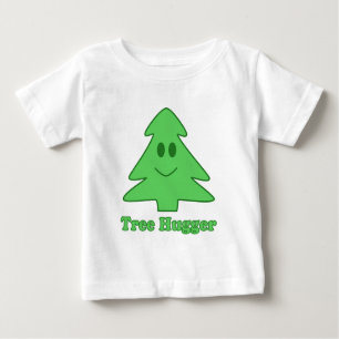 Camiseta Para Bebê Árvore Hugger