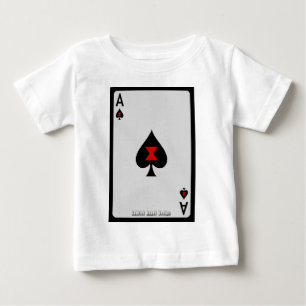 Camiseta Para Bebê Ás de espada