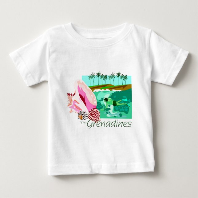 Camiseta Para Bebê As Granadinas (Frente)