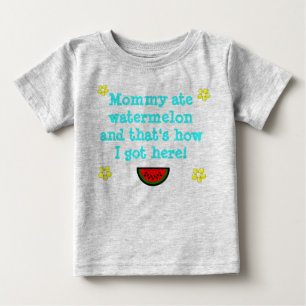 Camiseta Para Bebê As mamães comeram o t-shirt infantil do dorminhoc