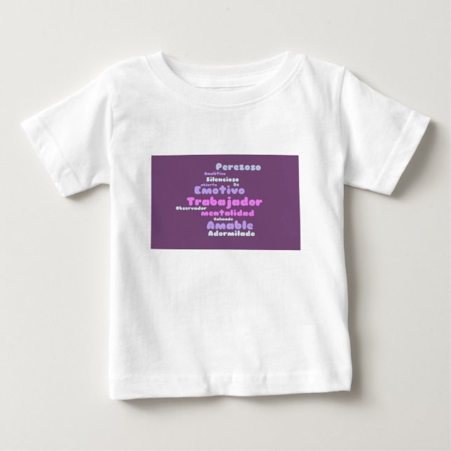 Camiseta Para Bebê As partes superiores dos bebês (Frente)