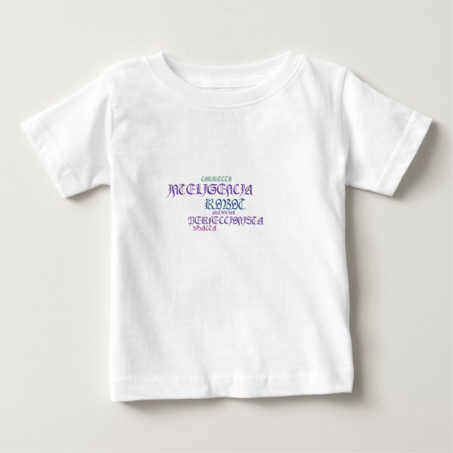 Camiseta Para Bebê As partes superiores dos bebês (Frente)