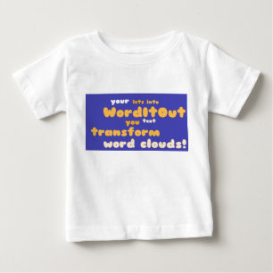 Camiseta Para Bebê As partes superiores dos bebês