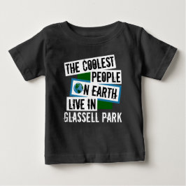 Camiseta Para Bebê As Pessoas mais legais da Terra vivem no Parque Gl