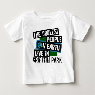 Camiseta Para Bebê As Pessoas mais legais da Terra vivem no Parque Gr