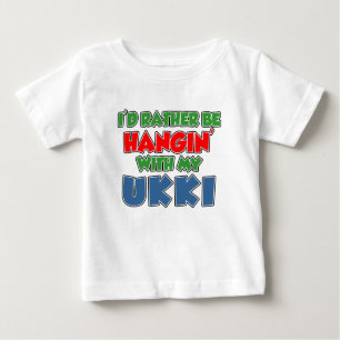 Camiseta Para Bebê As preferencialmentes Estão A Ficar Com Ukki