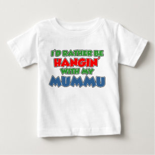 Camiseta Para Bebê As preferencialmentes Estão Saindo Com Mummu