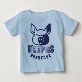 Camiseta Para Bebê Assado de Memphis