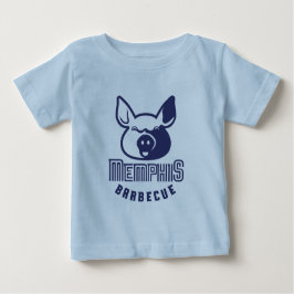 Camiseta Para Bebê Assado de Memphis