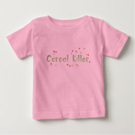 Camiseta Para Bebê Assassino do cereal