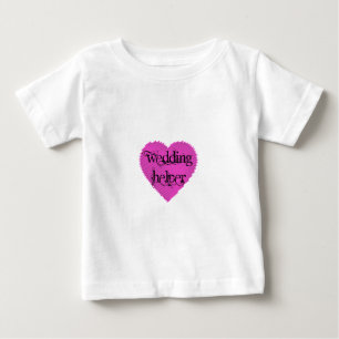 Camiseta Para Bebê Assistente de Casamento