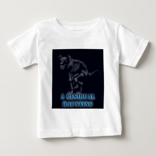 Camiseta Para Bebê Assombração Residual (Frente)