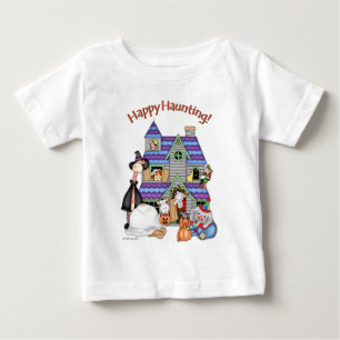 Camiseta Para Bebê Assombro feliz de BaZooples!