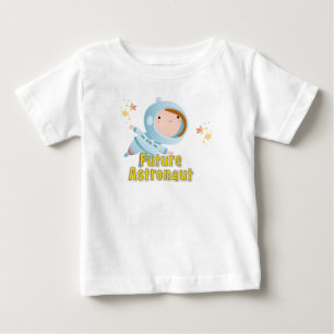 Camiseta Para Bebê Astronauta do Bebê (menina) Astronauta Futuro