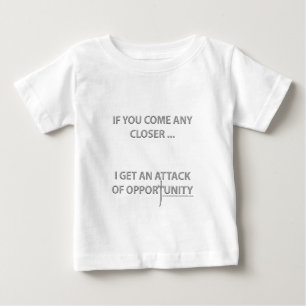 Camiseta Para Bebê Ataque da oportunidade