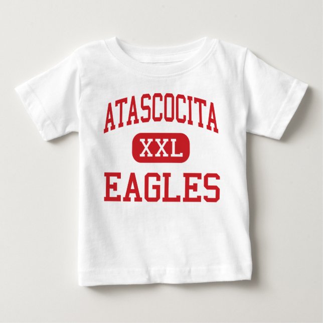 Camiseta Para Bebê Atascocita - Eagles - segundo grau - Texas humilde (Frente)