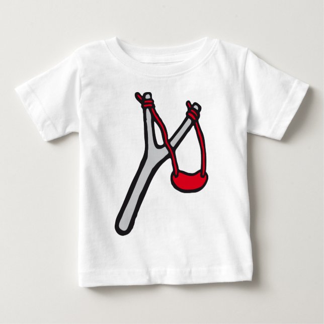 Camiseta Para Bebê Atiradeira (Frente)