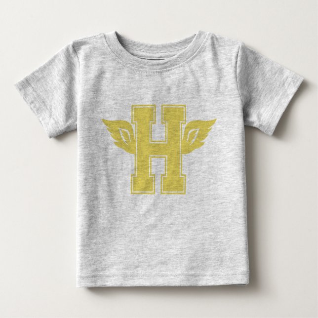 Camiseta Para Bebê Atletismo de Hackensack (Frente)