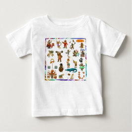 Camiseta Para Bebê Atos do Circo Dingaling Bros