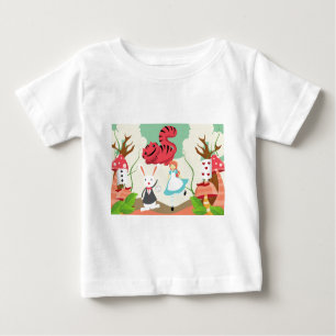 Camiseta Para Bebê Através Do Vidro