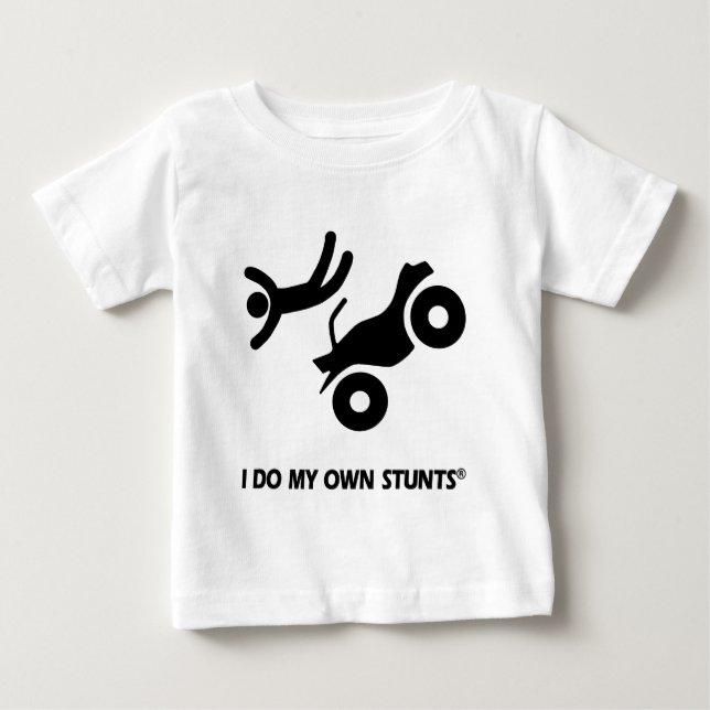 Camiseta Para Bebê ATV meus próprios conluios (Frente)