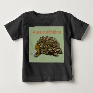 Camiseta Para Bebê Aussie echidna