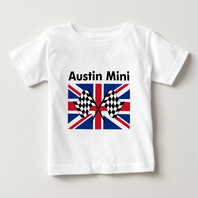Camiseta Para Bebê Austin clássico mini (Frente)