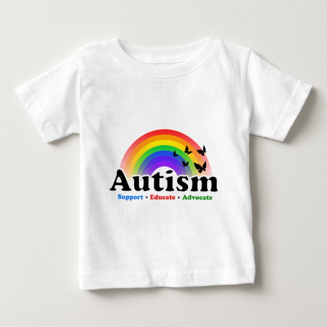 Camiseta Para Bebê Autismo (Frente)