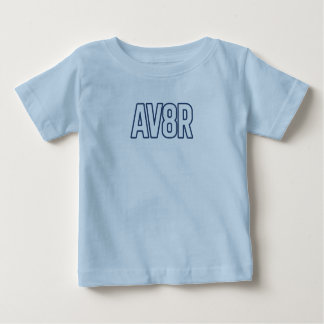 Camiseta Para Bebê av8r crianças aviadoras