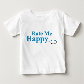 Camiseta Para Bebê Avalie-me feliz