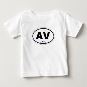 Camiseta Para Bebê Avalon.