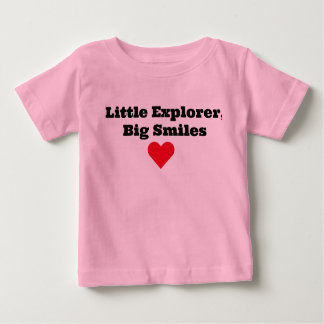 Camiseta Para Bebê Aventuras: "Pequeno Explorador" do Baby Boy
