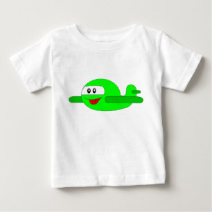 Camiseta Para Bebê Avião T-Shirt