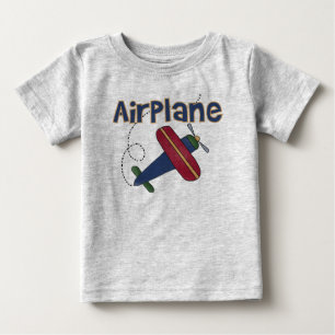 Camiseta Para Bebê Avião Voador
