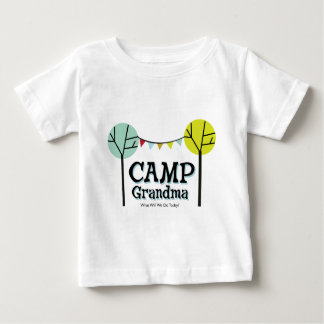 Camiseta Para Bebê Avó Penants do acampamento