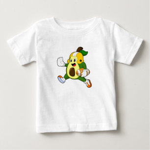 Camiseta Para Bebê Avocado no Futebol